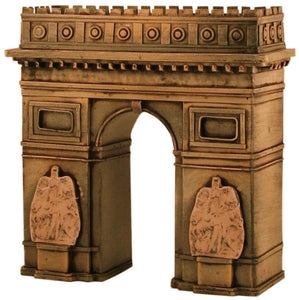 Pretty Valley Home - Retro Classic Handmade Iron 'Triumphal Arch Saving Bank' Model Craft Figure