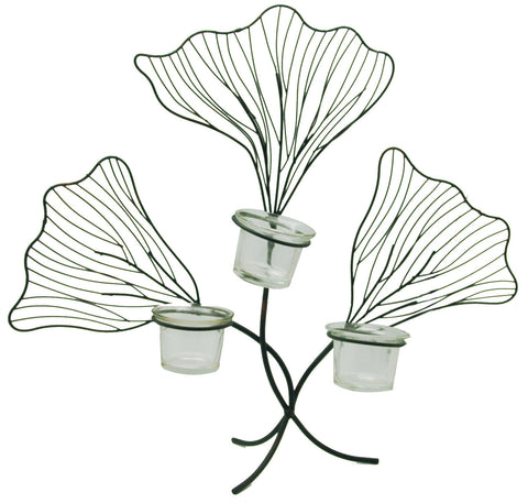 Pretty Valley Home - Trio Butterfly Iron Candleholder