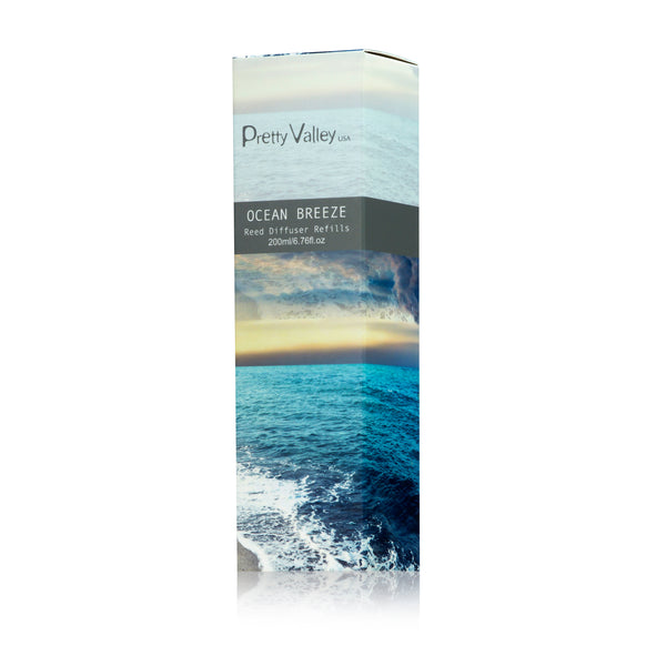 Fragrances Diffuser Refills Ocean Breeze Scent 200ml 8075-OB