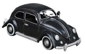 Pretty Valley Home - Retro Classic Handmade Iron '1934 Small Black Vw Beetle' Model Craft Figure