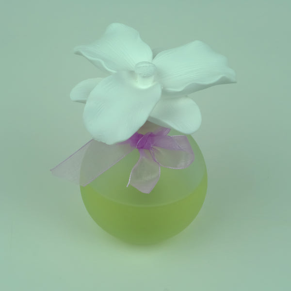 Ceramic Flower Fragrance Diffuser Set Honeysuckle 1441