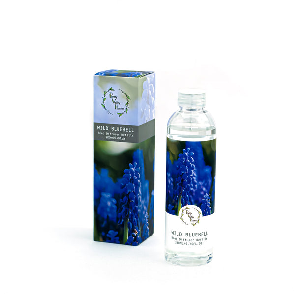 Barrel Cactus Ceramic Flower Fragrance Diffuser Combo Wild Bluebell 200ml DFC-BRL-9134